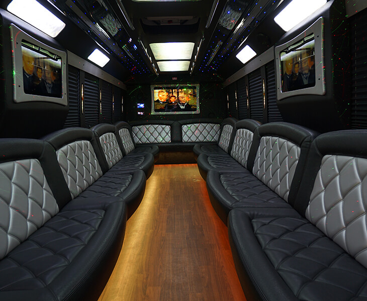 one of our party buses in the washington metropolitan area