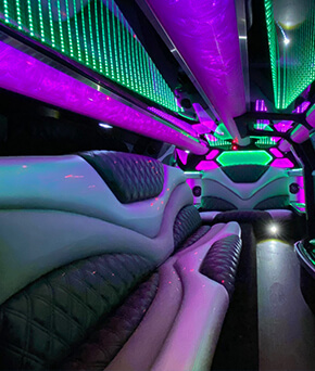 dc limo service interior