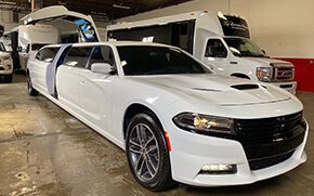 dodge charger limousine rental in washington