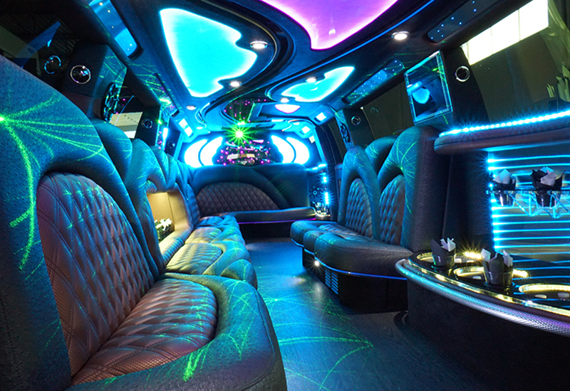 cadillac escalade limousine